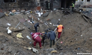 乌克兰西部一村议会发生手榴弹爆炸 致26人受伤